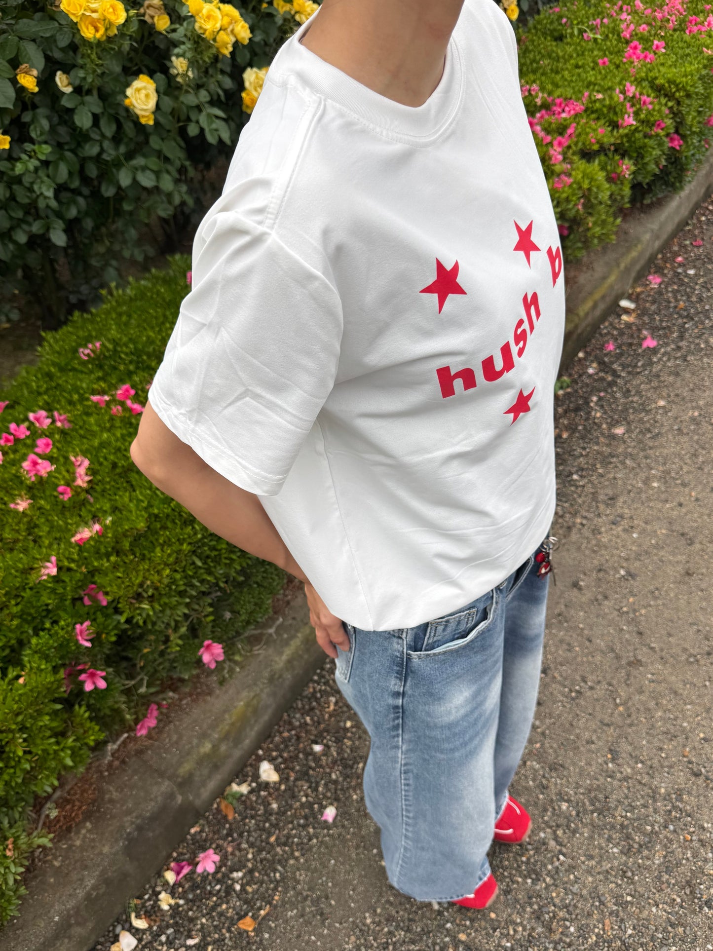 スターレタリングTシャツ DPC07023