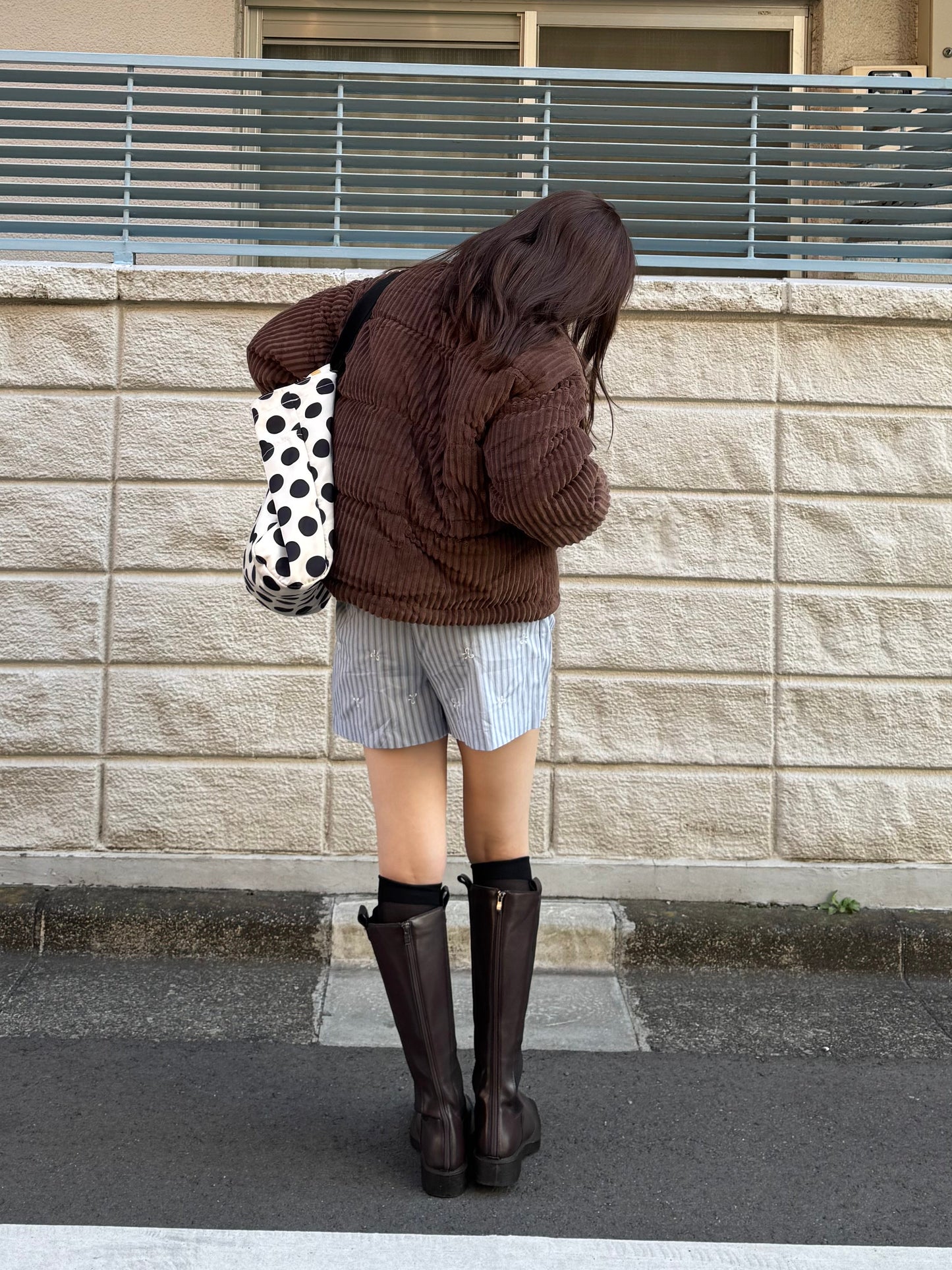 コーデュロイ中綿ジャケット DPB91066