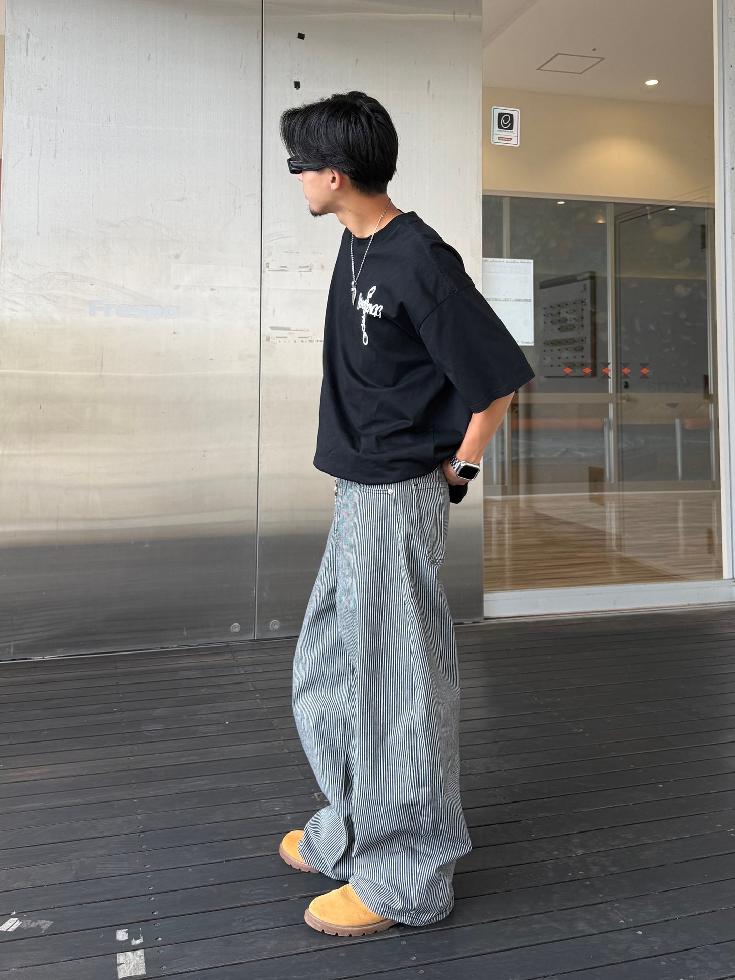 ストライプデニムパンツ DPB90222