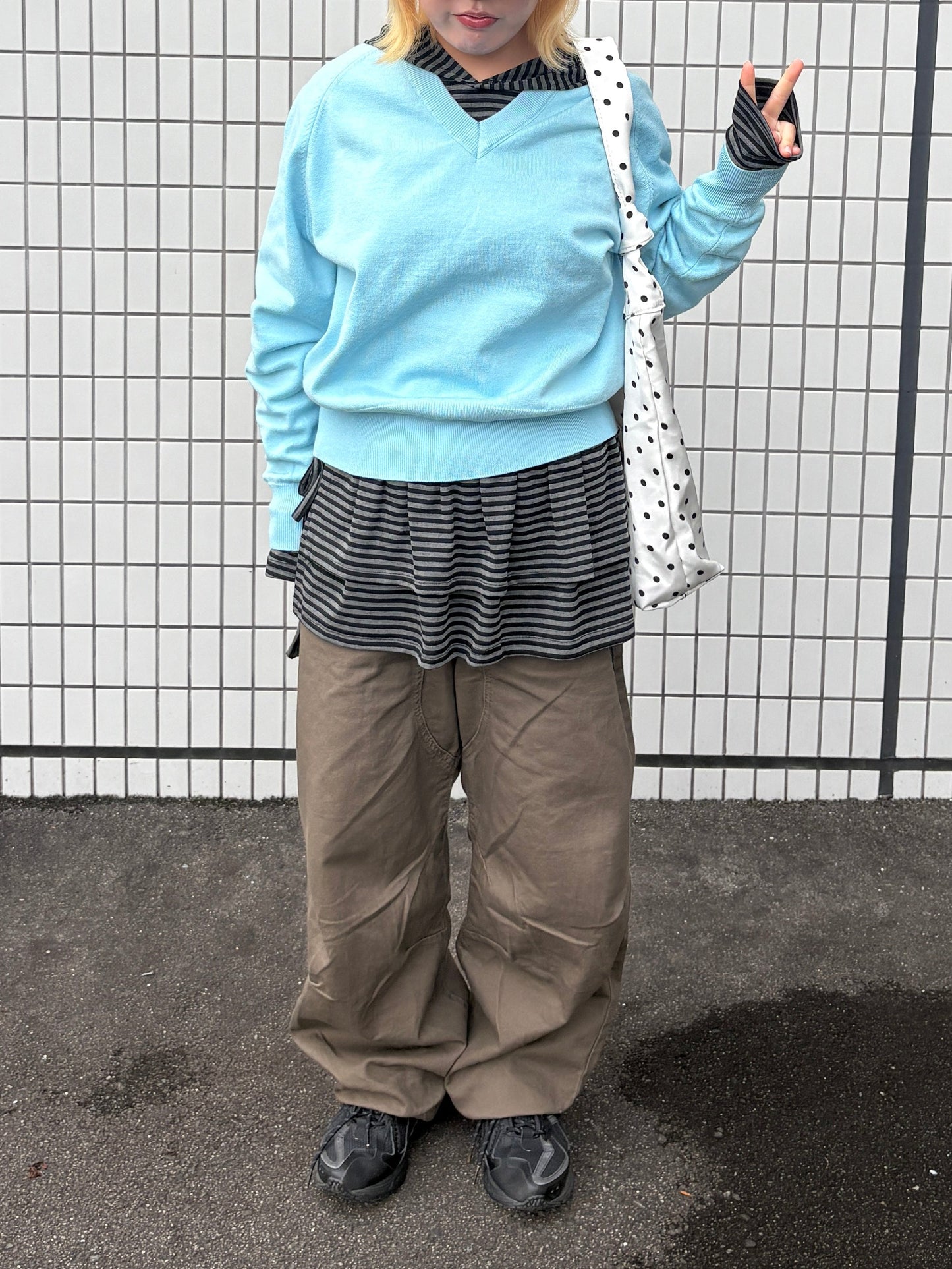 ワイドバギーパンツ DPB97046