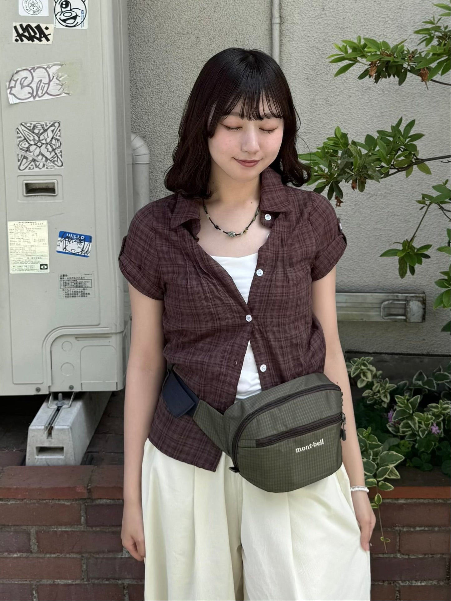 ショートスリーブチェックシャツ DPC03059