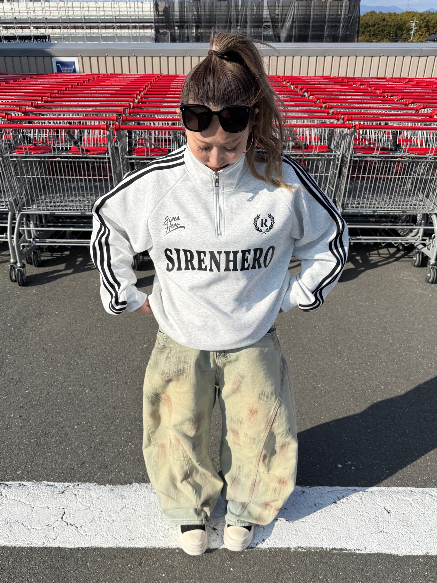 ダメージデザインデニムパンツ DPB90051