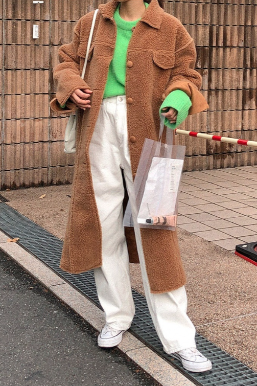 Burberry コーデュロイ&ボアコート Burberry コーデュロイ&ボアコート