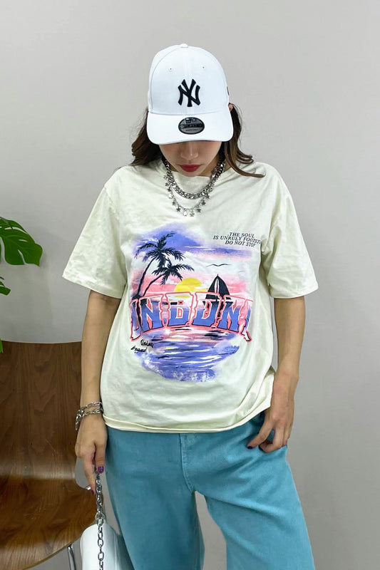 サンセットTシャツ DPA34057