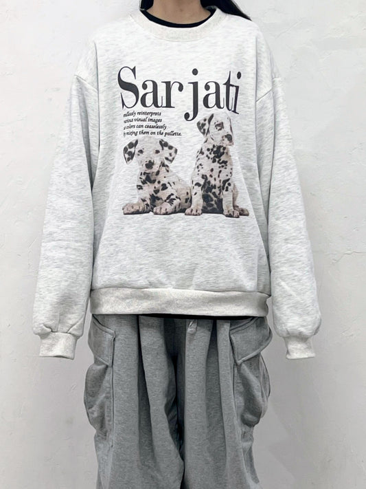 ドッグプリントスウェット DPB35066