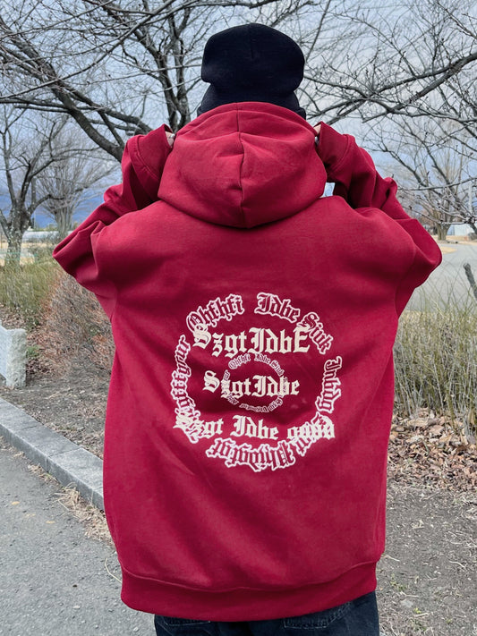 ロゴレッドフーディ DPB42028