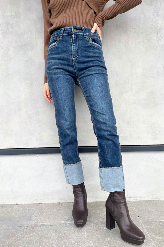 ロールアップデニムパンツ CPA14005