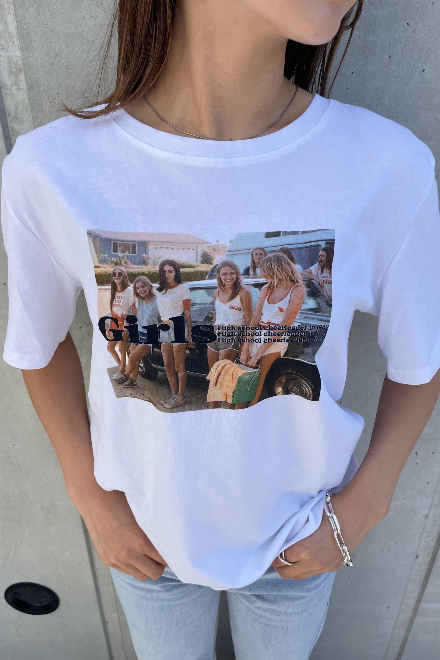GirlsプリントTシャツ DPA30040