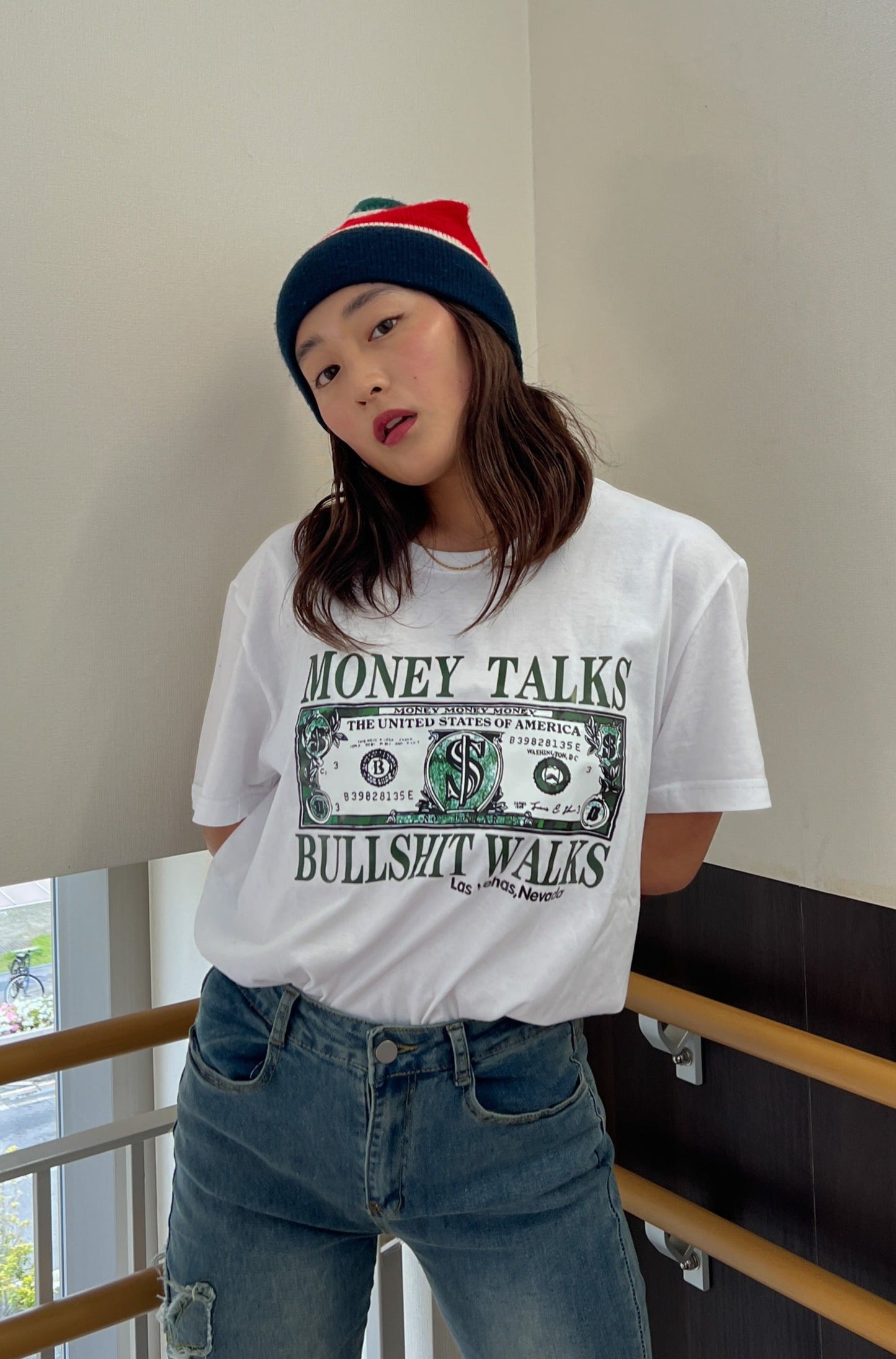 MoneyロゴTシャツ DPA14154