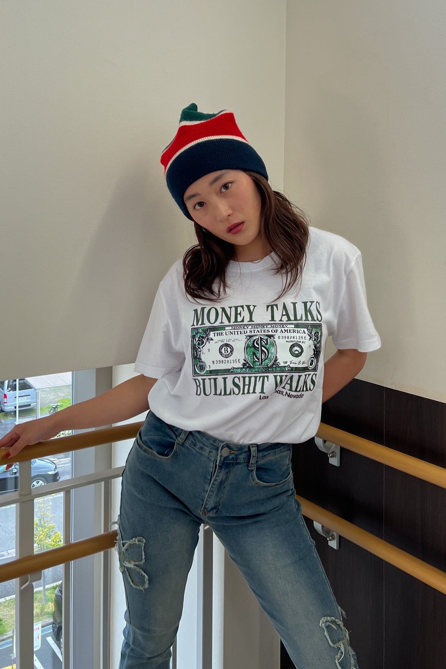 MoneyロゴTシャツ DPA14154