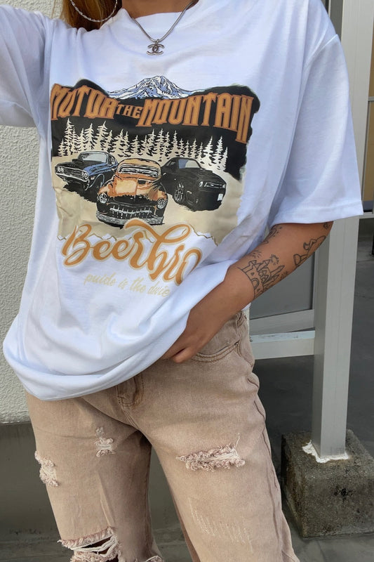 SOLDCARプリントTシャツ DPA81008