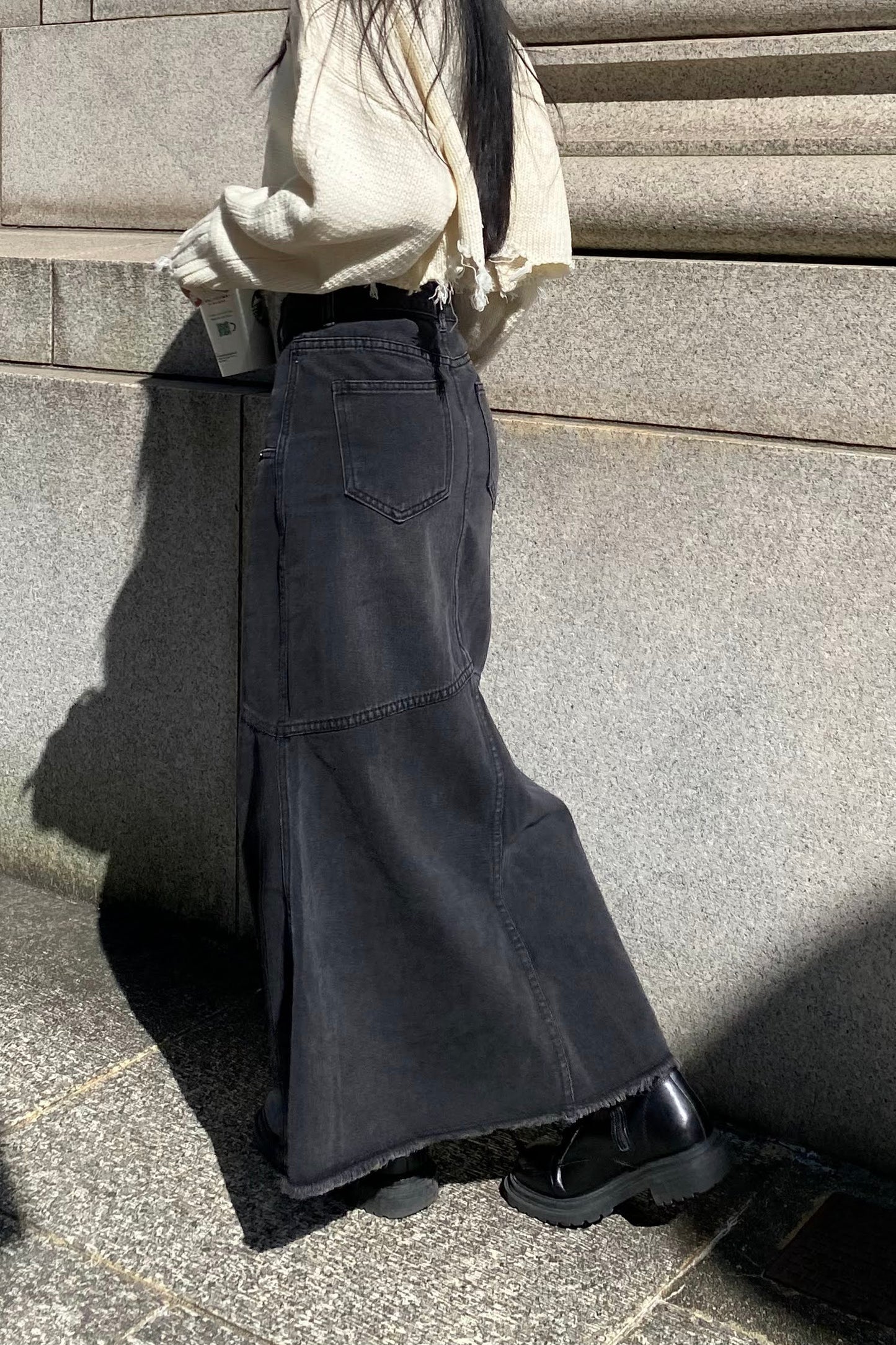 マーメイドジーンズスカート DPB43005