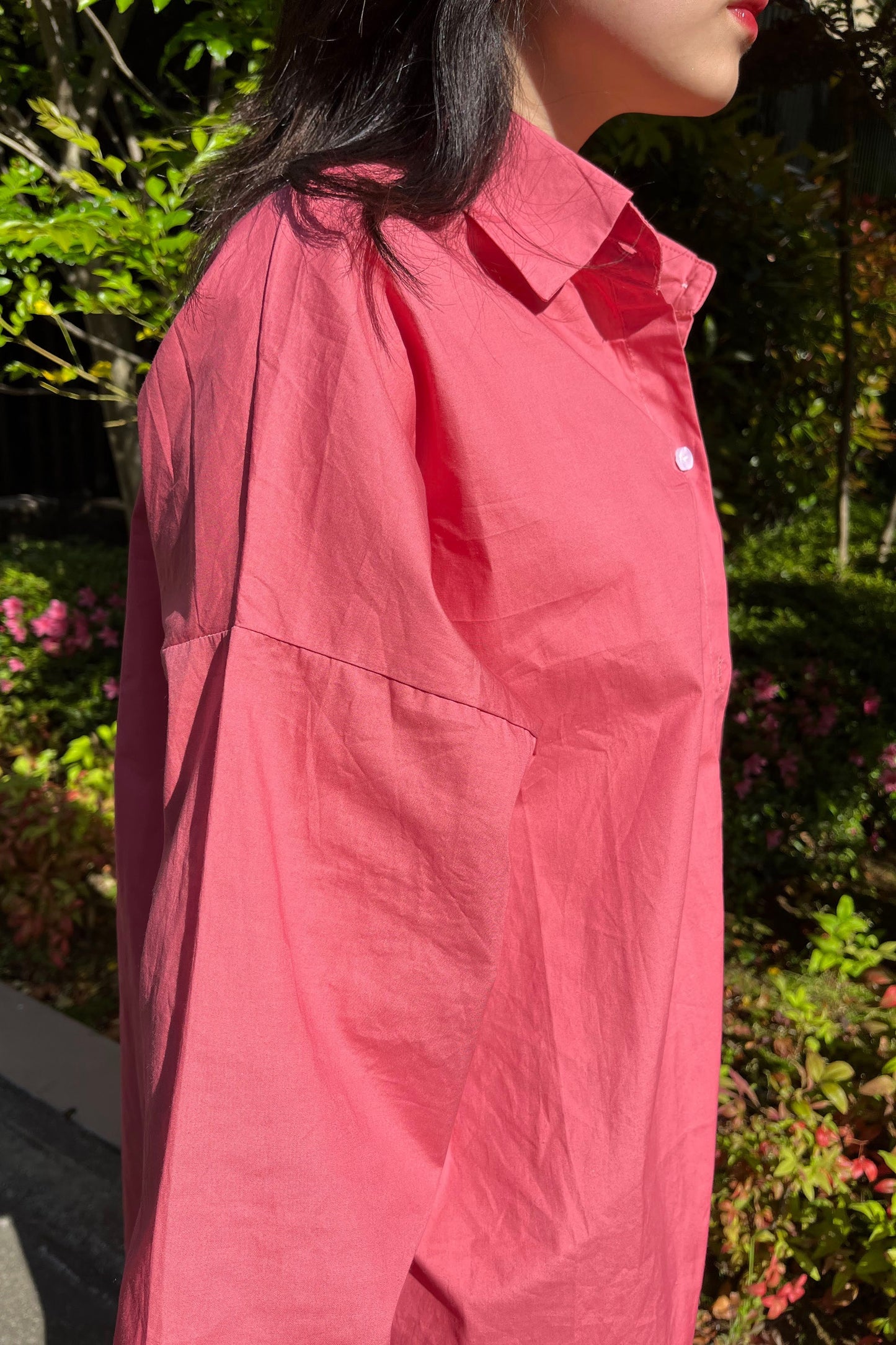 オーバーサイズピンクシャツ DPA59016