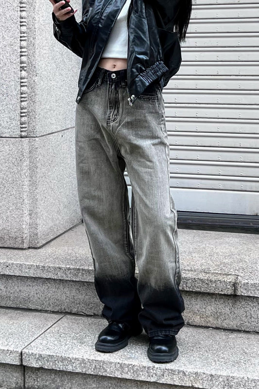 ハイウエストダークジーンズ DPB43017