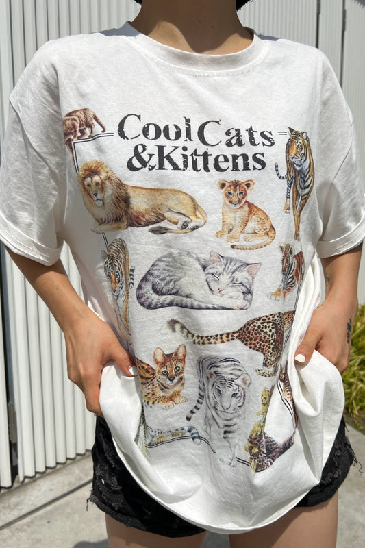 ビンテージキャットTシャツ DPA03203