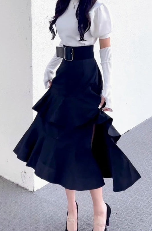 アシンメトリーマーメイドスカート DPA64040