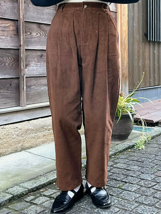 ツータックコーデュロイパンツ CPA21010