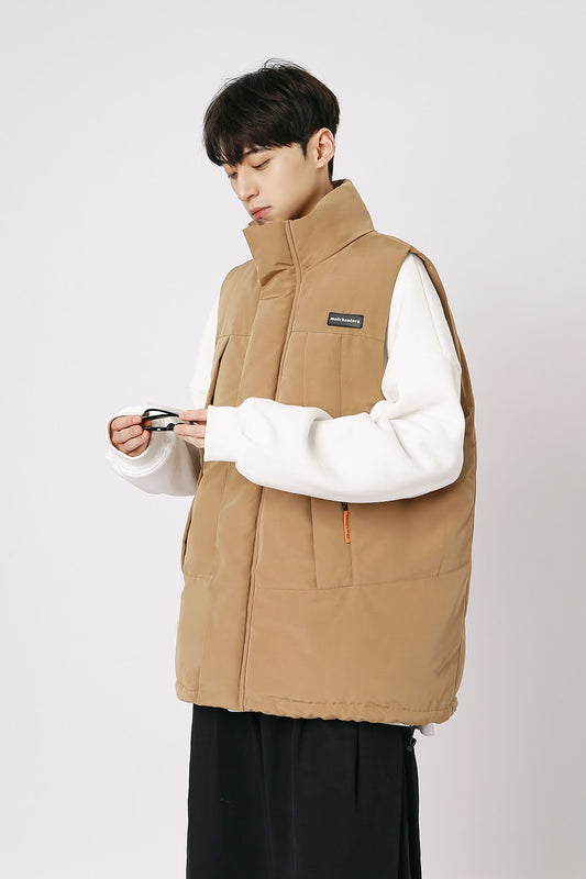 デザインポケットダウンベスト SBA02041