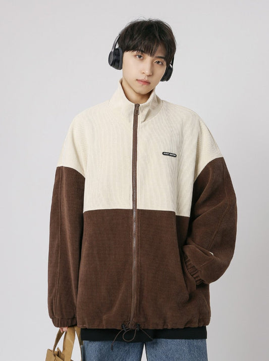 バイカラーコーデュロイジャケット SBA02034