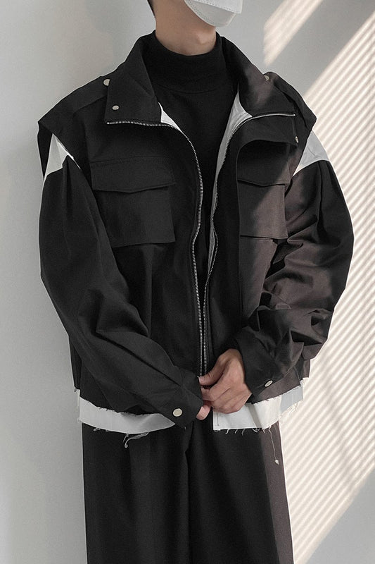 フェイクツーピースジャケット SBA03012
