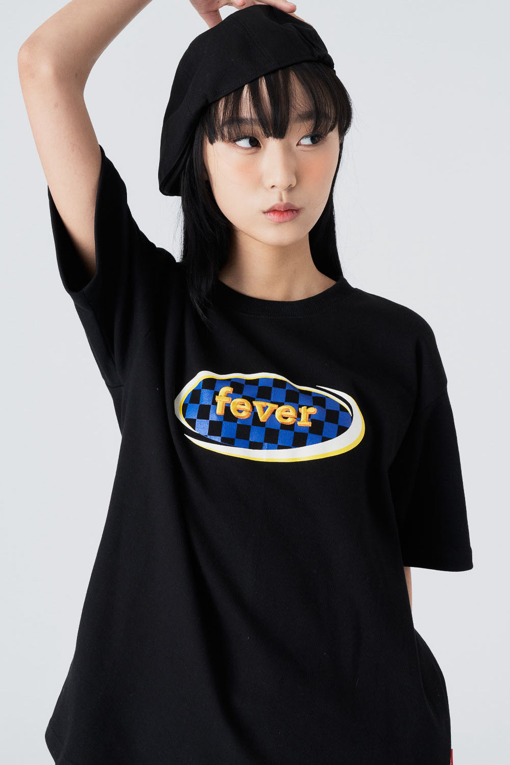 チェッカーロゴTシャツ DBA01210