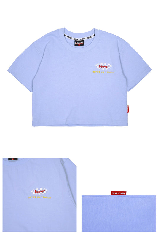 スモールチェッククロップTシャツ DBA01206